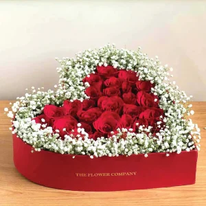 Roses & Gypsos – Classic Heart