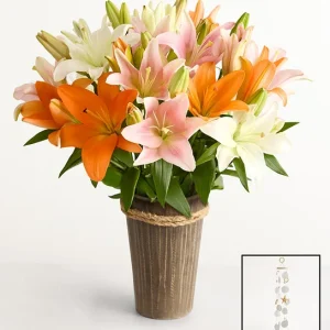 Vibrant Summer Lily Bouquet