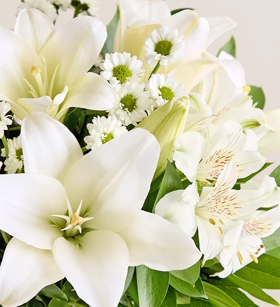 White Lily Bouquet - Image 3